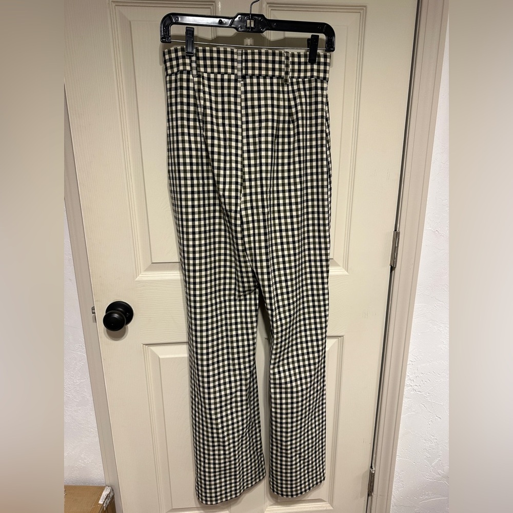 Free People Plaid Jules Pants - Picture 3 of 6
